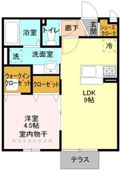 メゾーネ三郷中央の物件間取画像